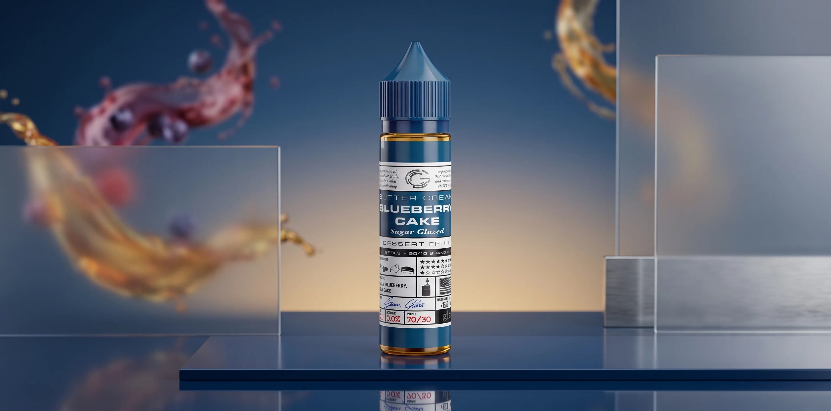 Glas Basix Blueberry Cake Review